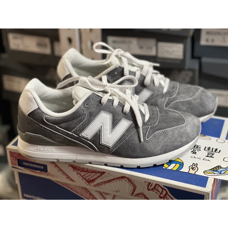 大罐體育👟new balance nb 996 MRL996JU 灰色 灰白 刷白 復古 慢跑鞋 運動鞋