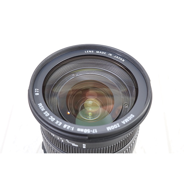 SIGMA 17-50MM F2.8  DC HSM FOR CANON 鏡頭售4600元