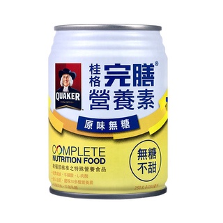 桂格 完膳營養素-原味無糖[箱購](250mlx24罐) 1盒【家樂福】