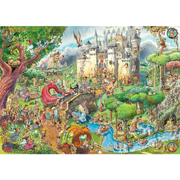 29414 1500片歐洲進口拼圖 HEYE 童話城堡 Fairy Tales Hugo