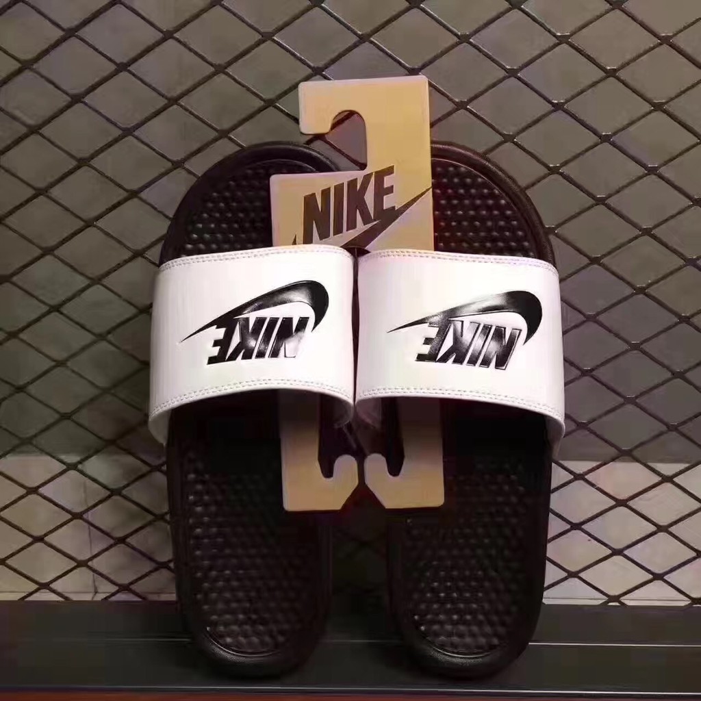 nike slides changeable swoosh