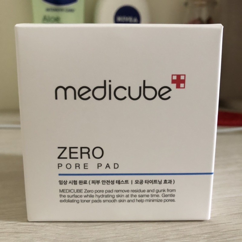 medicube zero 零毛孔爽膚棉 全新