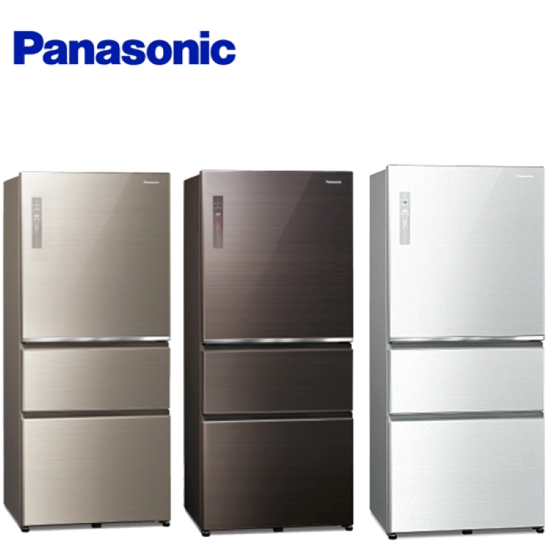 Panasonic 國際牌- 610L三門變頻電冰箱無邊框玻璃 NR-C611XGS 含基本安裝+舊機回收 大型配送