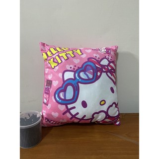 Hello Kitty 抱枕 靠墊 午睡枕 枕頭 方形絨毛