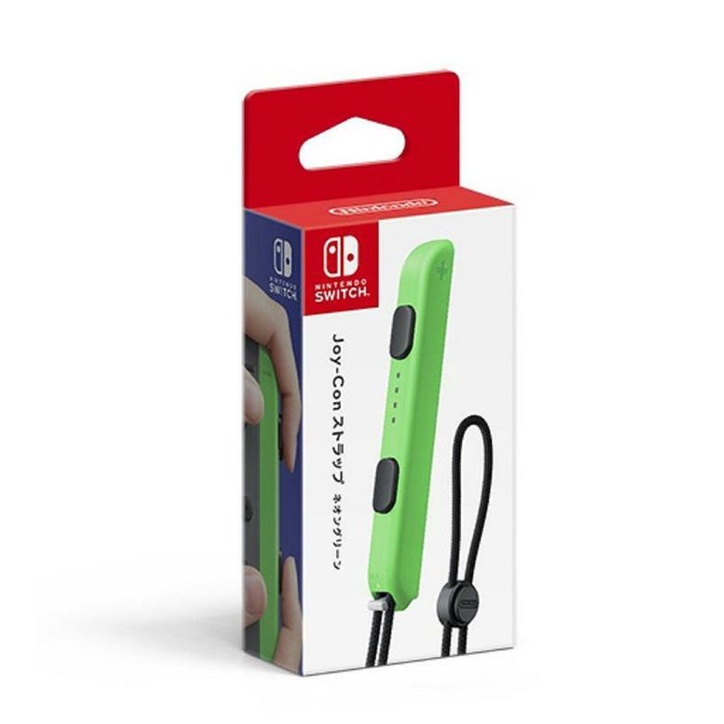 【勁多野】NS Switch 控制器 Joy-Con 腕帶 綠色