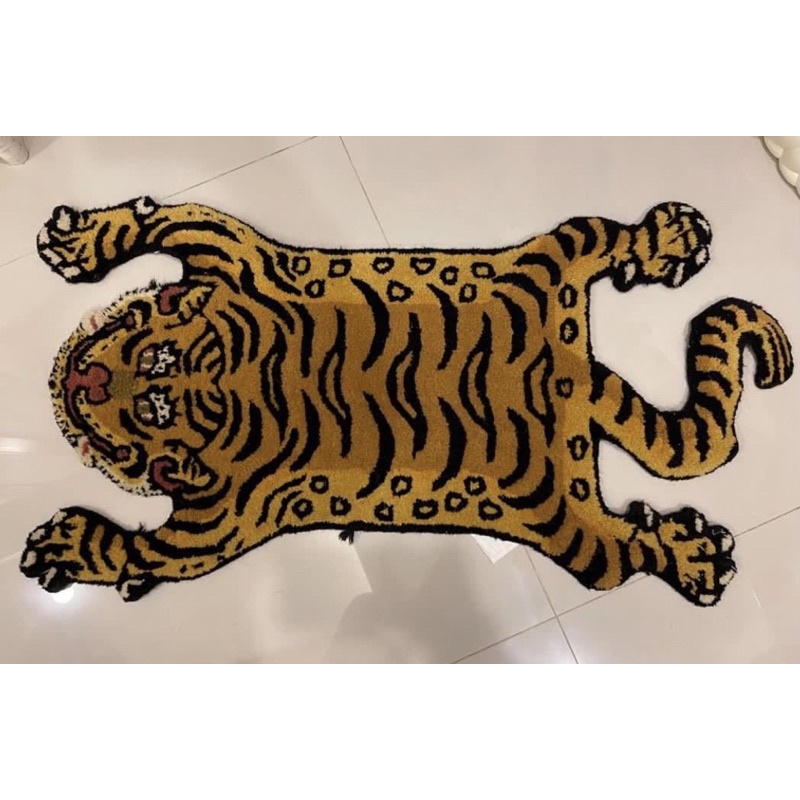 二手Detail Inc. tibetan tiger rug S 西藏 老虎 地毯