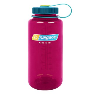 美國 Nalgene 寬嘴水壺1000cc-茄色