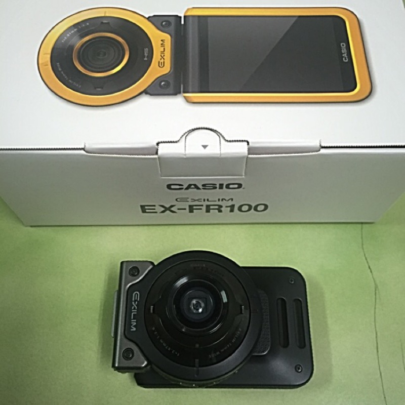 （保留中）🙌🏼 CASIO EX FR100 防水運動相機（質感霧黑）限時降價中