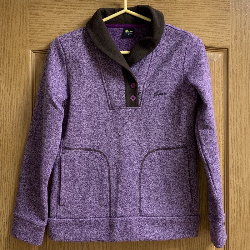 (3件500!) FIT OUTDOOR 維特 紫色保暖上衣