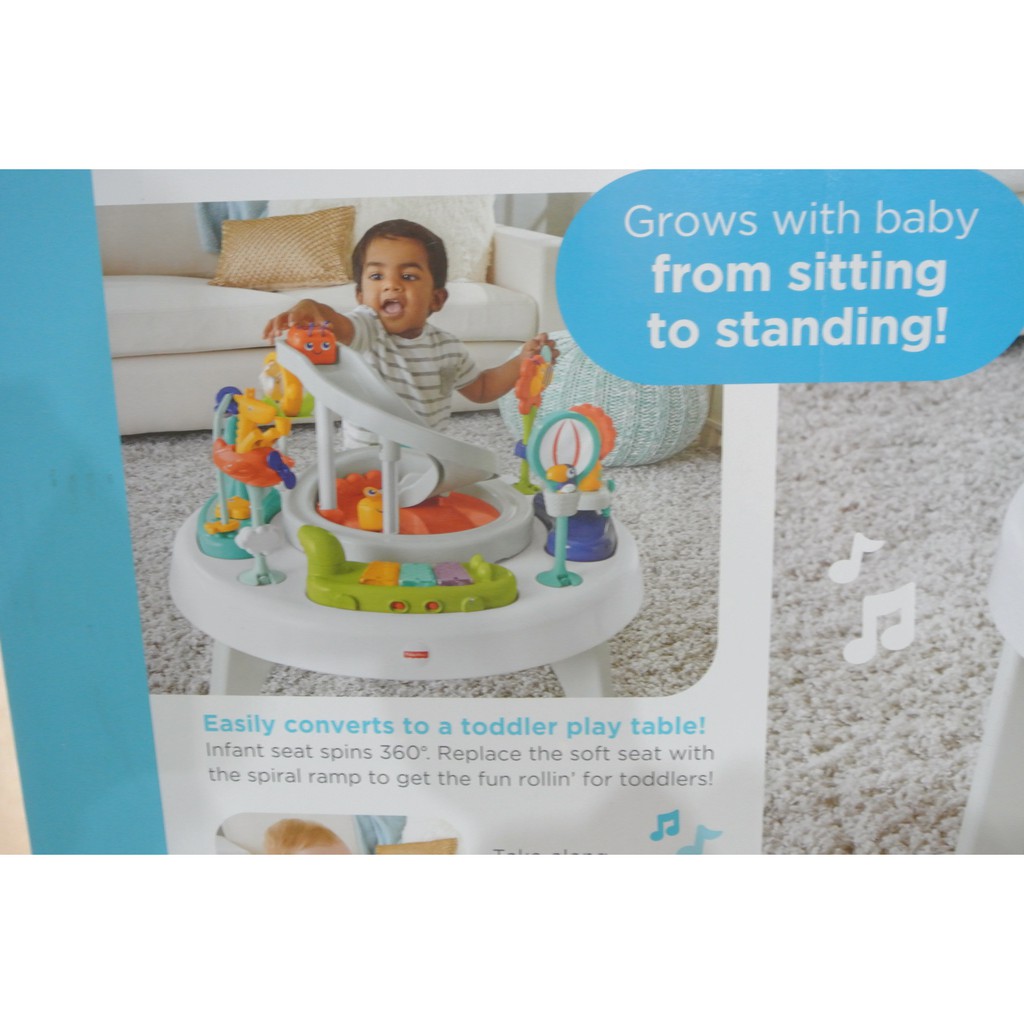 fisher price 2 in 1 sit to stand age