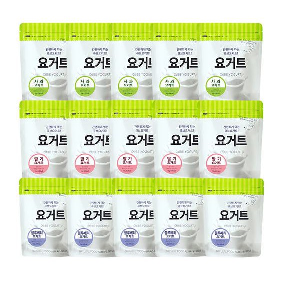 特價 買五送一&gt; 韓國 Ssalgwaja  優格球 成分單純 非油炸 無添加 乳酸菌
