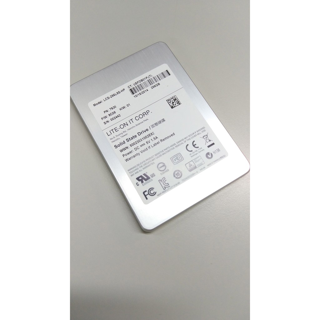 LiteOn SSD 256G 2.5" 高速企業級固態硬碟 桌機筆電 SATA 6Gb/s 建興 Lite-On