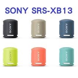 原廠公司貨 索尼 SONY SRS-XB13 藍牙喇叭 可攜式 防潑水 公司貨 重低音 藍牙喇叭 防潑水立體聲藍芽喇叭