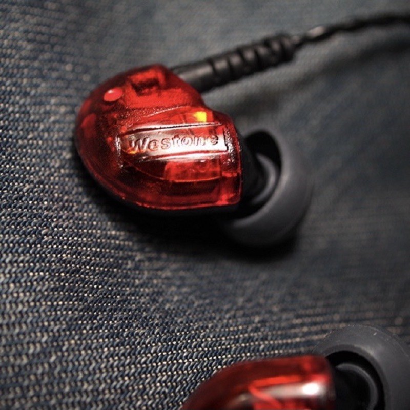 《 耳機 》 絕版 限定色 旗艦級 WESTONE 威士頓 UM3X 透明紅色 透明紅 紅色 三單體 三單元 動鐵