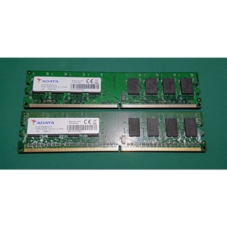 ADATA 威剛 DDR2 800 2G X 2 桌機 桌上型電腦 記憶體 雙面顆粒