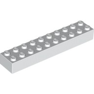 LEGO 4617855 92538 3006 白色 2x10 基本磚