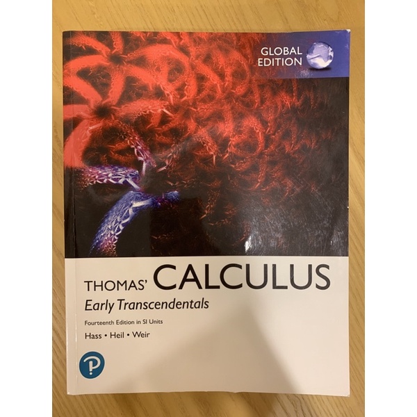 Thomas Calculus微積分課本