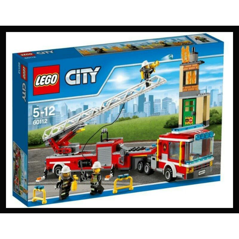 Lego 樂高城市系列雲梯消防車 蝦皮購物