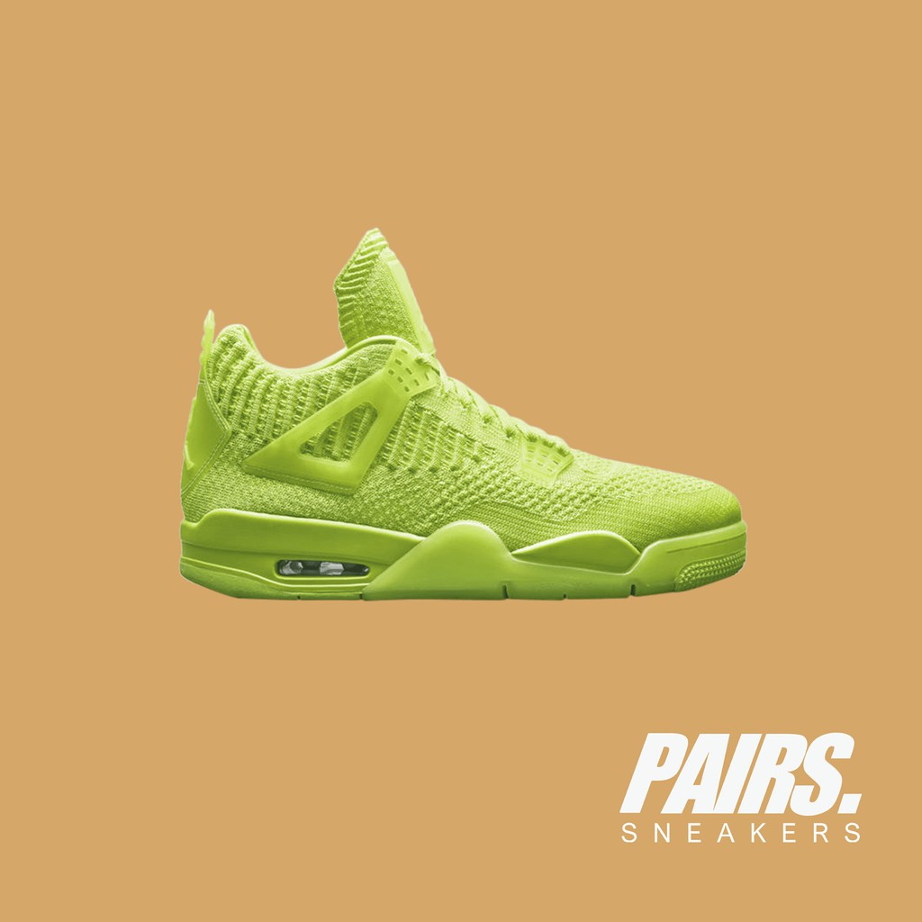 jordan 4 retro flyknit volt