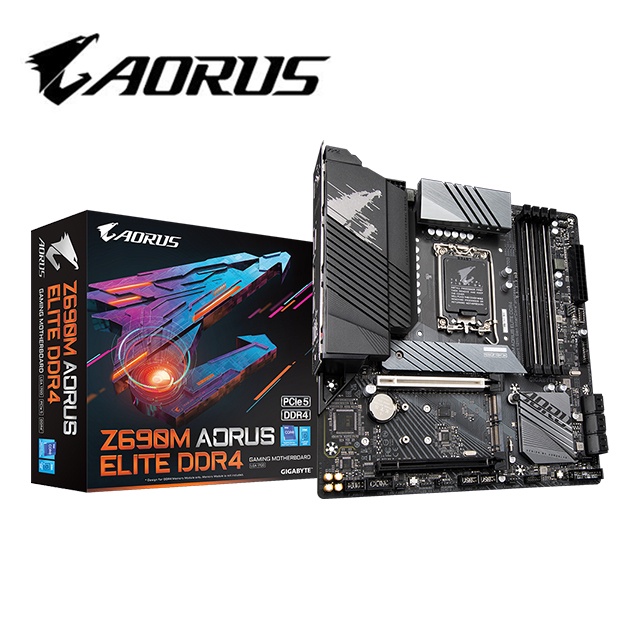 技嘉 Z690M AORUS ELITE DDR4 主機板