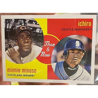 MLB 球員卡 美國職棒 鈴木一郎 Ichiro 2008 Topps Heritage Then & Now