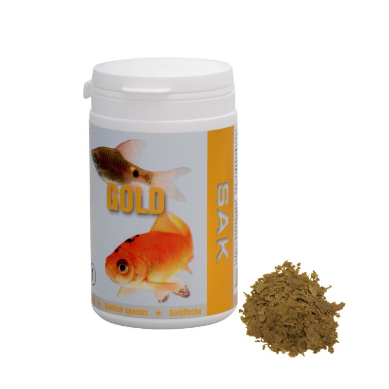 捷克sak 金魚飼料薄片25g 50g 漂浮型鲫魚金魚草食性 蝦皮購物