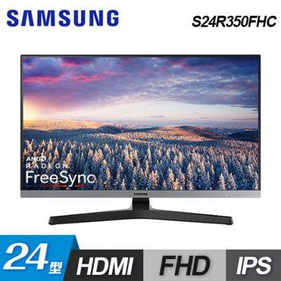 三星 S24R350FHC(1A1H/5ms/IPS/75Hz/無喇叭/FreeSync) 電競螢幕