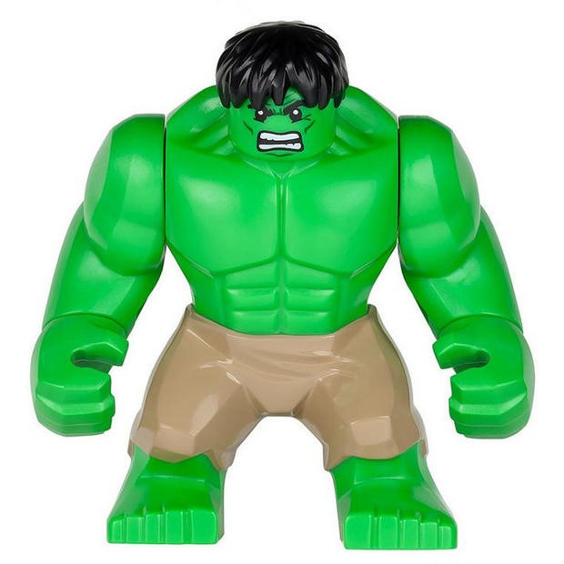 LEGO 樂高 超級英雄人偶  sh013 綠巨人浩克 Hulk 絕版稀有 6868