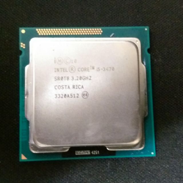 1155腳位 i5 - 3470 CPU 故障品