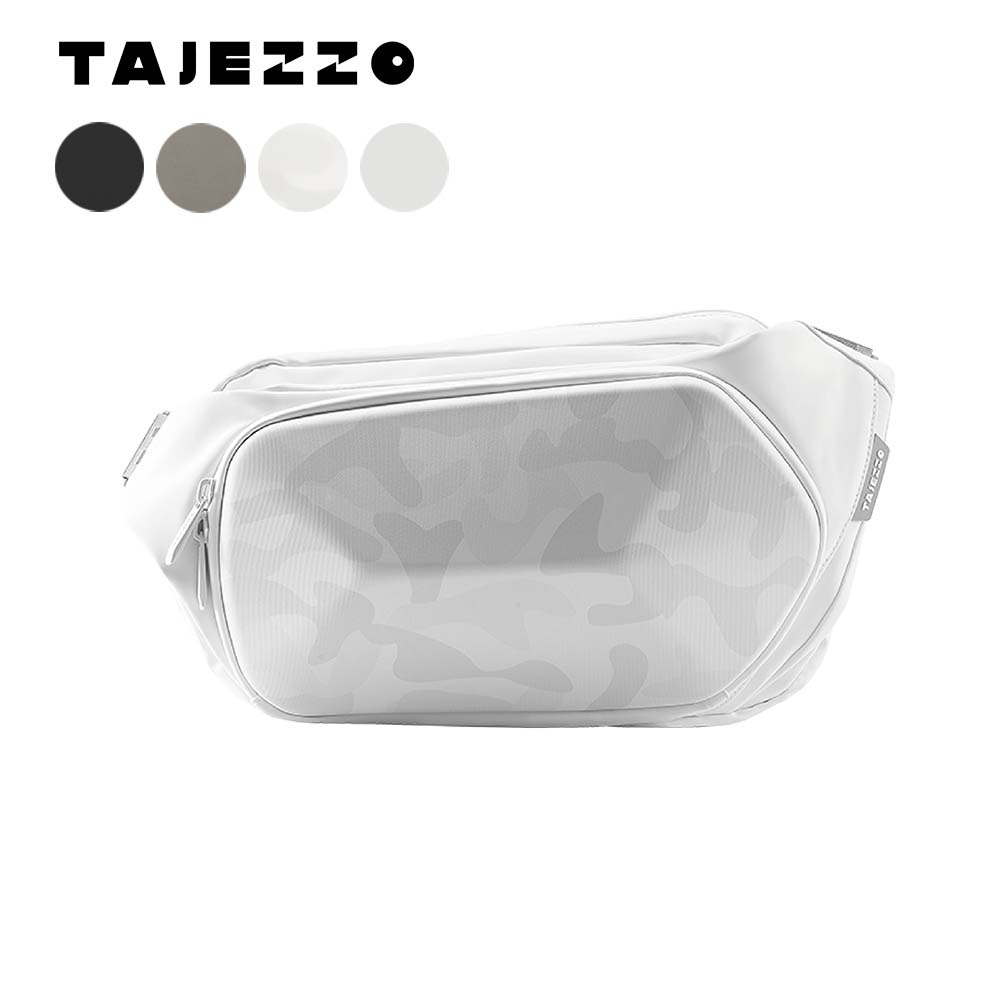 【TAJEZZO】NINJA系列 P11 Scutum防潑水斜背包/側背包/男包 迷彩白 ipad平板 官方正品