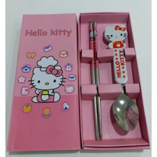 ［現貨］Hello Kitty 兒童餐具組