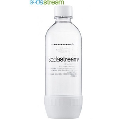 Sodastream 專用 水瓶 1L 1入 白 防漏水 氣泡水 氣泡水機 氣泡水瓶