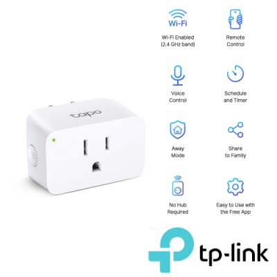 （智慧型）TP-Link Tapo P105 wifi無線網路智能智慧插座開關(支援Google nest mini音箱