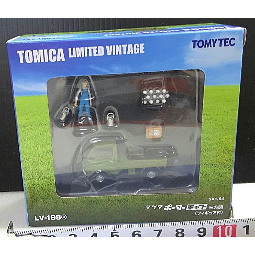 【Mika】TOMICA 限定古董 LV-198a Mazda 輕型貨卡－綠色（全新盒損）TOMYTEC Limited