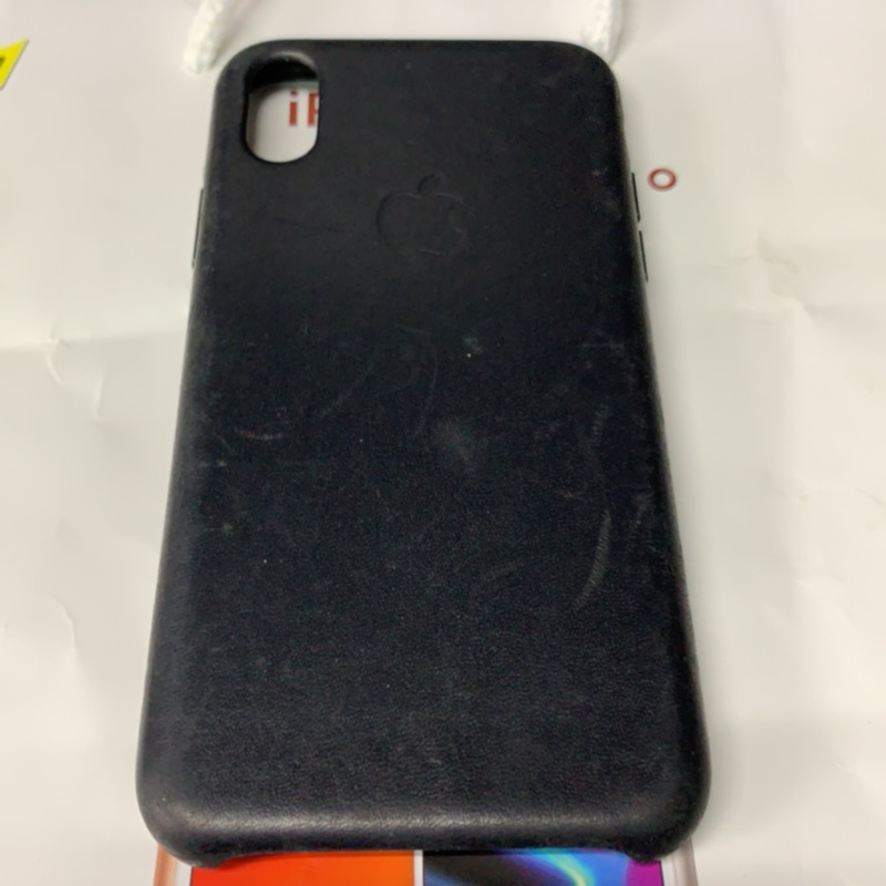 首發 Iphonex 原廠宇宙藍皮革保護殼 Mobile01