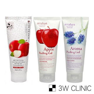 【韓國3W CLINIC】ARRAHAN溫和潔淨角質凝膠180ML (臉部去角質) (蘋果、薰衣草)
