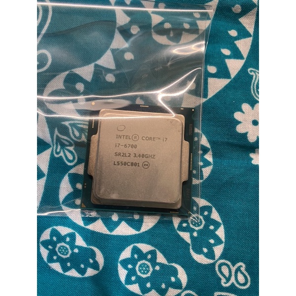 Intel CPU i7-6700 處理器 二手