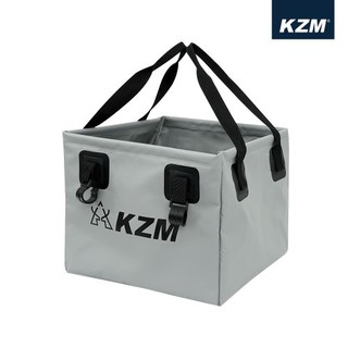 KAZMI KZM 2WAY折疊水桶-方型【露營狼】【露營生活好物網】