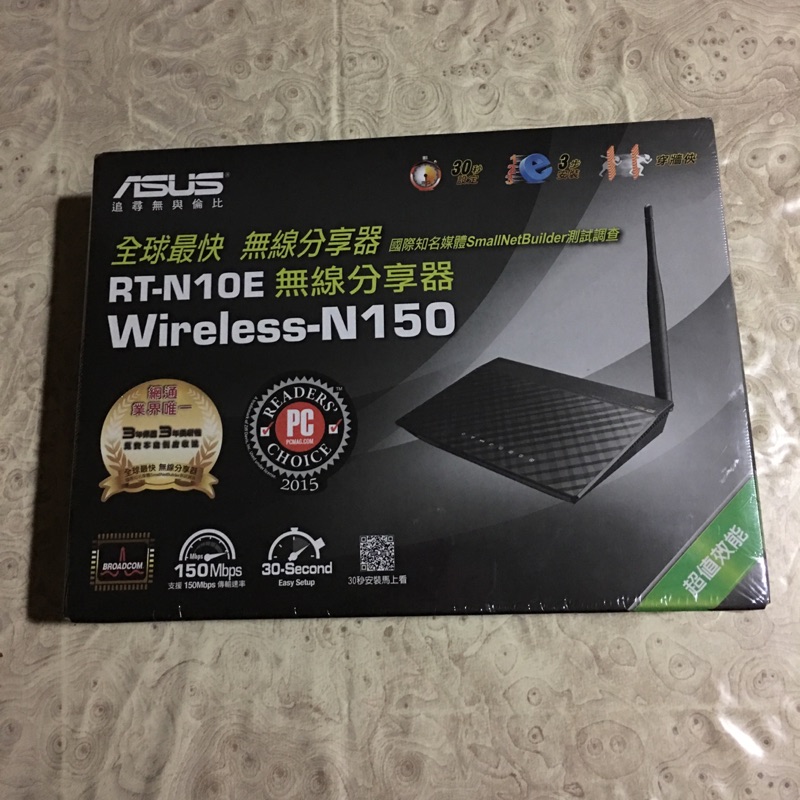 ASUS 華碩 RT-N10E Wireless-N150  無線路由器