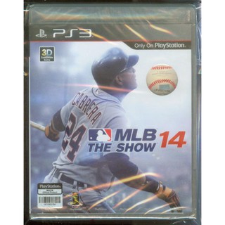 {瓜瓜皮}全新PS3遊戲 亞版英文 美國職棒大聯盟14 MLB 14 The Show(遊戲都能回收)