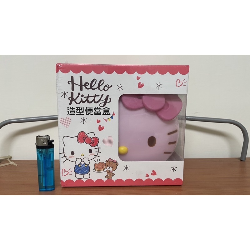 Hello Kitty正版雷標造型便當盒 粉色 KT-L801