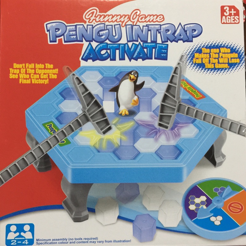 桌上遊戲 拯救企鵝 敲冰塊 Penguin Trap  敲打企鵝.跟著阿麼敲冰塊.企鵝破冰.冰塊.桌遊
