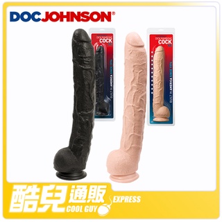 美國 DOC JOHNSON 迪克蘭博17吋神雕 巨型陽具 Dick Rambone 17Inch Black Cock