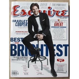 韓版男性流行時尚雜誌 Esquire Korea 13年1月號 : 任瑟雍(2AM)