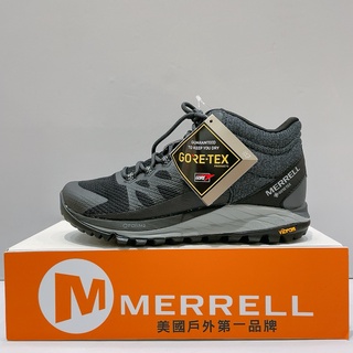 MERRELL Antora 2 Mid GTX 女生 黑灰色 防水 高筒 戶外 登山鞋 ML066746