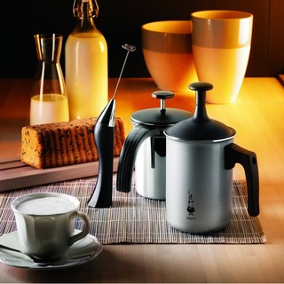 Bialetti 3杯份、6杯份手動雙層奶泡器 YES!!