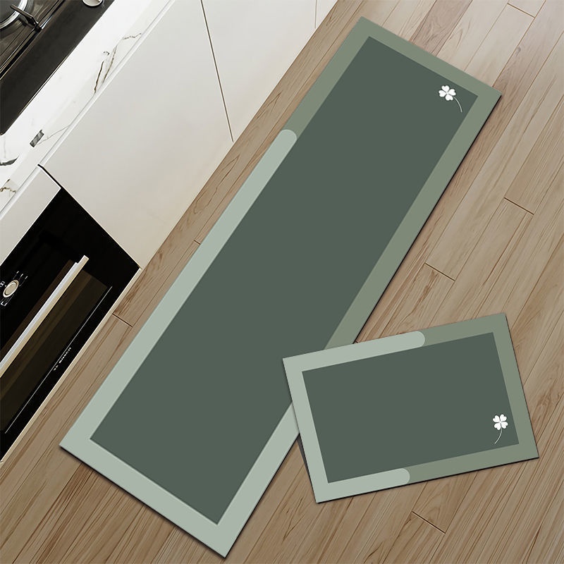 40*60+40*120cm寵物組合地毯防滑地板墊北歐地毯浴室客廳臥室門墊廚房門墊