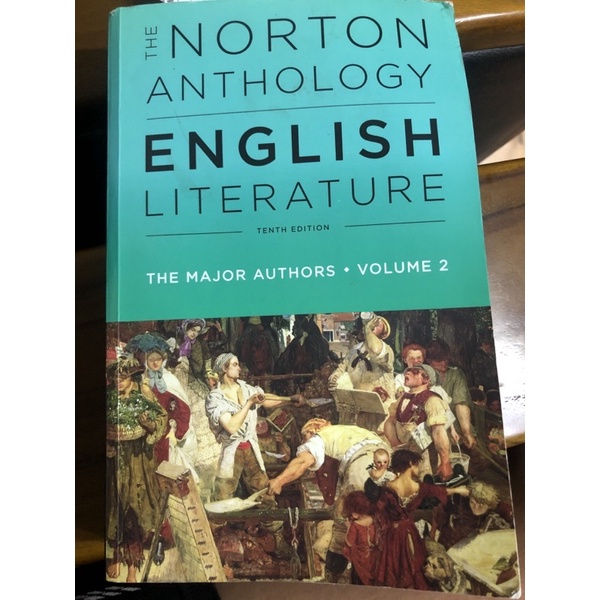 The Norton anthology English literature volume 2英國文學