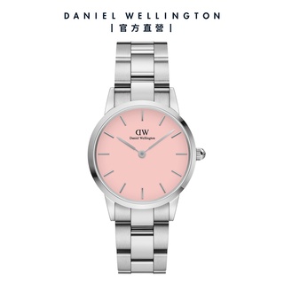 【Daniel Wellington】DW 手錶 Iconic Link Blush 28-36ｍｍ蜜桃粉精鋼錶