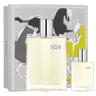 Hermes 愛馬仕 H24男性淡香水禮盒(淡香水100ml+淡香水12.5ml)